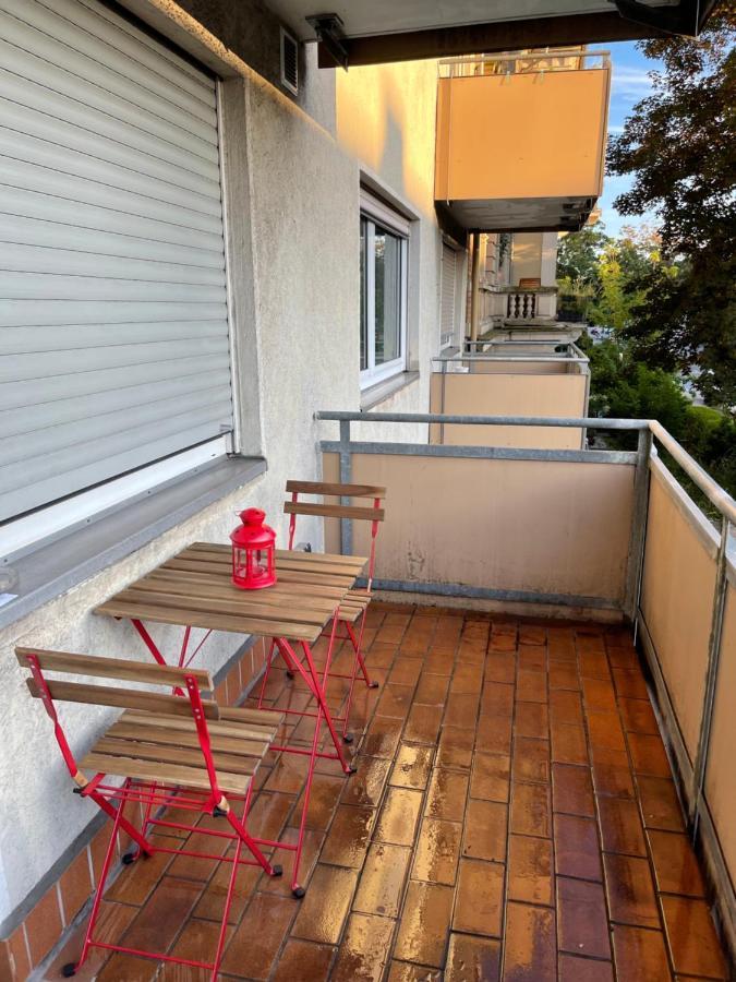 Blau Wohnung Karlsruhe Exterior foto